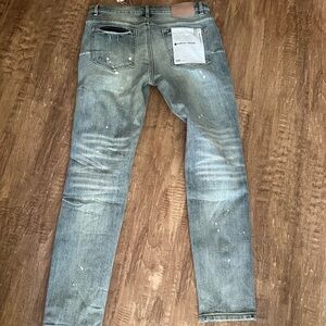 Skinny purple jeans size 31 , I paid 280 plus tax and they are too small